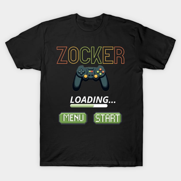 Zocker T-Shirt by FehuMarcinArt